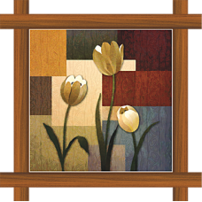 Wooden Cross Frame (C-16262)     